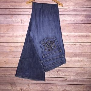 Rock & Republic Logo Denim Jeans Size 28